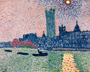 Westminster da South Bank, Londra da Andre Derain