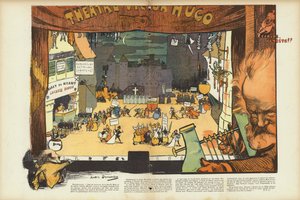 Centenario della nascita di Victor Hugo, illustrazione per Le Rire