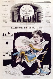 Caricatura di Cora Pearl (1842-c.1886) da 