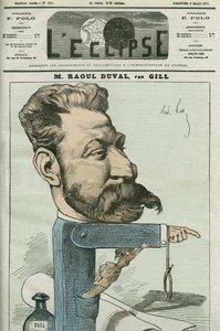 Caricatura di Fernand Raoul-Duval