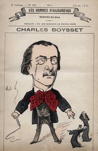 Caricatura di Charles Boysset (1817-1901) (Giurista e Deputato Repubblicano) da 