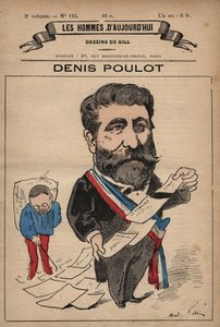 Caricatura di Denis Poulot (1832-1905) da 