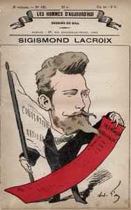 Caricatura di Sigismond Lacroix (Zygmunt Krzyzanowski) (1845-1909) da 