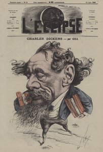 Charles Dickens par Gill da Andre Gill