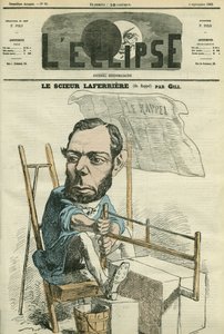 Edouard Lafferiere (1841-1901), magistrato e politico francese. Copertina in 