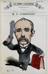 Georges Clémenceau - di Gill, in "Les hommes d