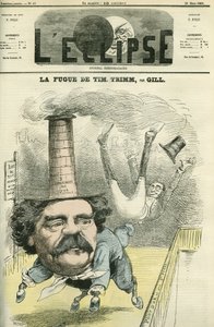 Leo Lespes detto Timothy Trim, giornalista francese. Copertina in "L