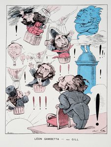 Leon Gambetta, da Histoire de la Troisieme Republique, Vol. I, l