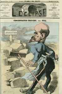 Louis-Jules Trochu, generale e politico francese. Copertina in 
