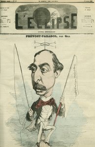 Lucien Anatole Prevost-Paradol (Prevost Paradol) (1829-1870), critico letterario francese. Copertina in 