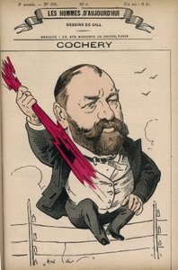 Ritratto di Adolphe Cochery (1819-1900), avvocato e politico francese, fondatore della Ecole Superieure de Telegraphie (l