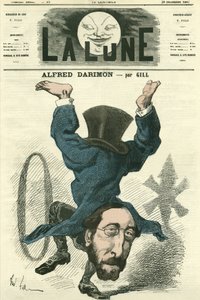 Ritratto di Alfred Darimon (1819-1902), politico francese. Caricatura di Gill, in "La Lune", 28 dicembre da Andre Gill