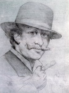 Autoritratto di André Gill, 1883, 1927
