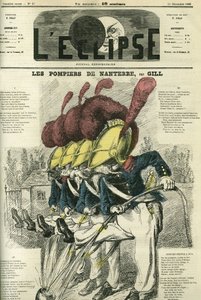 Canzone su "Il Dipartimento dei Vigili del Fuoco di Nanterre". Copertina in "L