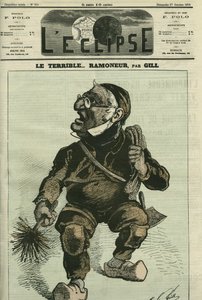 Il terribile camino, Adolphe Thiers (1797-1877), storico e statista francese. Copertina in “L