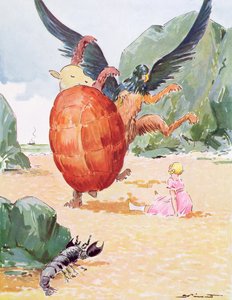 Alice, il Grifone e la Finta Tartaruga, illustrazione da 