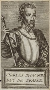 Re Carlo IX di Francia da Andre Thevet