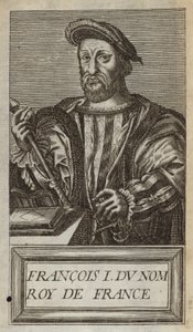Re Francesco I di Francia da Andre Thevet
