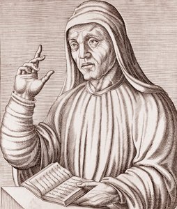 Ritratto di Alcuino da Andre Thevet
