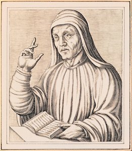 Ritratto di Alcuino da Andre Thevet