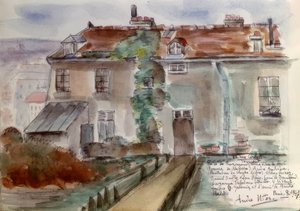 Parigi, Casa 12 Rue Cortot