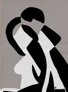 Abstract: Una coppia che si abbraccia da André Viana