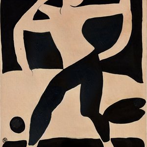 Figura astratta dinamica da André Viana