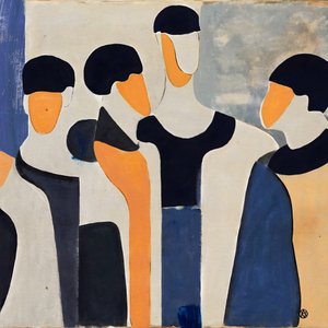 Figure astratte moderne da André Viana