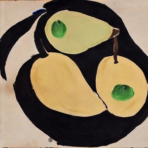 Natura morta con pere moderne da André Viana