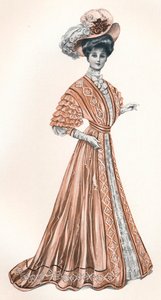 Illustrazione di un catalogo di una signora edoardiana, c1908