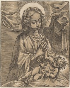 Madonna con Bambino, 1591-93 da Andrea Andreani