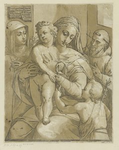 Maria con il Bambino Gesù da Andrea Andreani