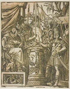 Mucio Scevola da Andrea Andreani