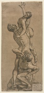 Il ratto di una donna sabina da Andrea Andreani