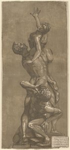 Il ratto di una Sabina, 1584 da Andrea Andreani