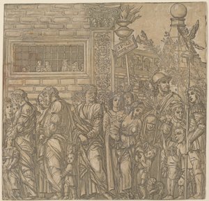 Il trionfo di Giulio Cesare, 1599 da Andrea Andreani