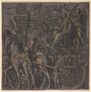 Il trionfo di Giulio Cesare: Cesare trionfante