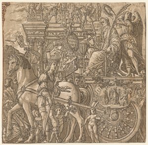 Il trionfo di Giulio Cesare: Cesare trionfante