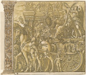 Il trionfo di Giulio Cesare da Andrea Andreani