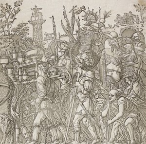 Trionfo di Cesare, 1599 da Andrea Andreani