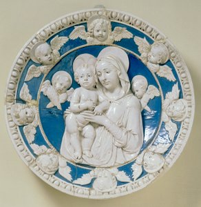 Tondo con Madonna e Bambino da Andrea Della Robbia
