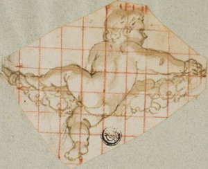 Putto con ghirlanda da Andrea Lilio