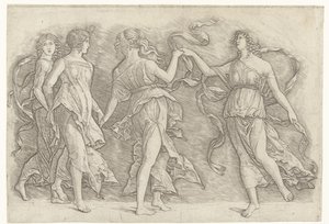 Quattro donne danzanti
