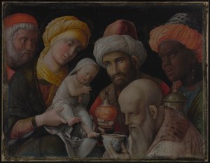 Adorazione dei Magi da Andrea Mantegna