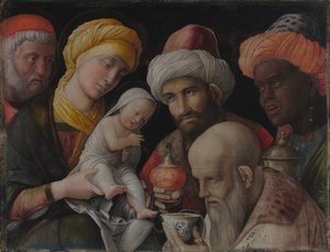 Adorazione dei Magi da Andrea Mantegna