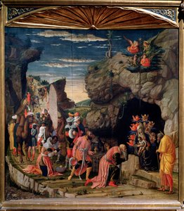 Adorazione dei Magi - Pannello Centrale, c. 1462
