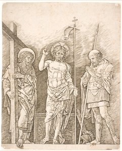 Il Cristo risorto da Andrea Mantegna