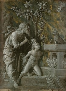 Il sacrificio di Isacco da Andrea Mantegna