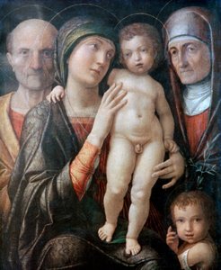 Sacra Famiglia con Sant