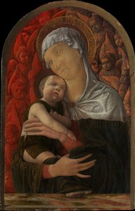 Madonna col Bambino con Serafini e Cherubini, ca. 1454 da Andrea Mantegna
